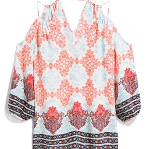 COLD SHOULDER blouse from Stitch Fix